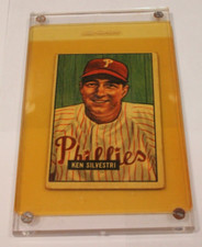 1951 Bowman #256 Ken Silvestri