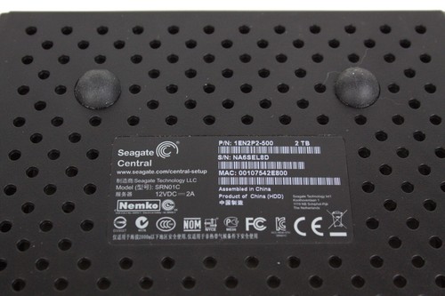 Seagate Central SRN01C 2TB Personal Cloud Storage NAS External - Photo 4/4