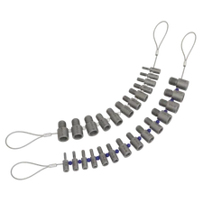 Sealey 26-Piece Thread Checker Nut/Bolt Checker Imperial/Metric AK70NBC