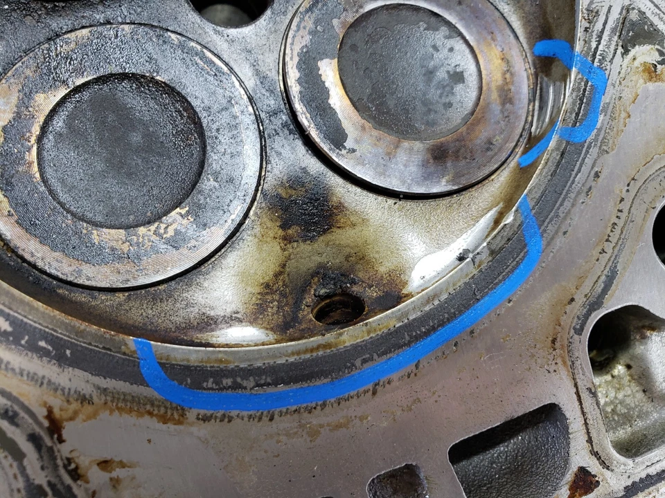 ✅ 11-16 原始设备制造商保时捷 Panamera 970 3.6L 乘客侧发动机气缸盖 128k * — 第 4/4 张图片