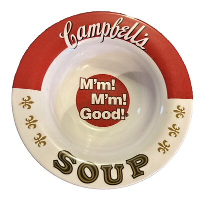 Campbell's 14 Oz Plastic Soup Bowls M m M m Good by Trudeau
