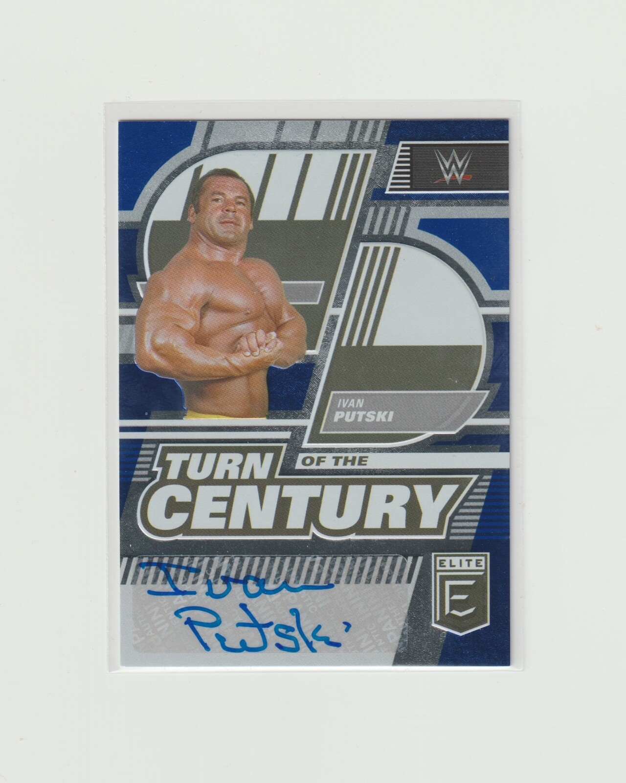 2023 Donruss Elite WWE Ivan Putski Turn of the Century BLUE AUTO AUTOGRAPH 15/25