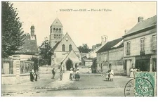60 . n°37831.nogent sur oise.place de l eglise