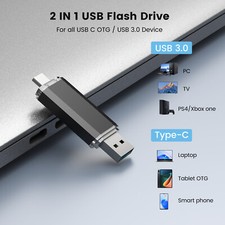 USB 3.0 128GB Dual Type-C OTG USB Flash Drive Memory Stick For Type-C SmartPhone