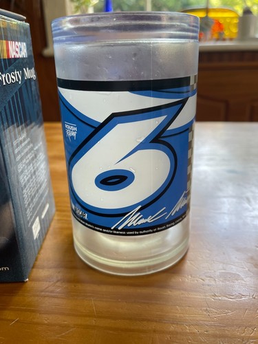 Vintage NASCAR Frosty Mug Keeps Beverages Ice Cold Mark Martin 6 Frosty Mug NEW - Picture 2 of 8