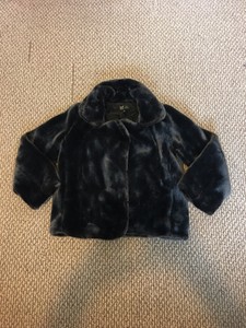 zara trf fur coat