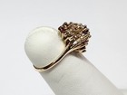 STUNNER 13.7ky Gold 1.01 ctw. Natural Ruby and Diamond Cluster Ring Sz 6.25 — photo 8