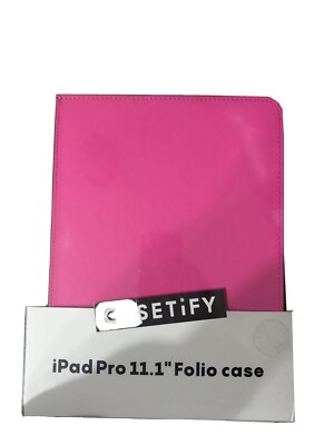 NEW Casetify iPad Pro 11.1  Folio Case PINK