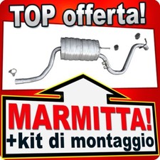 Silenziatore Posteriore per KIA CEE'D 1.4 1.6 LPG