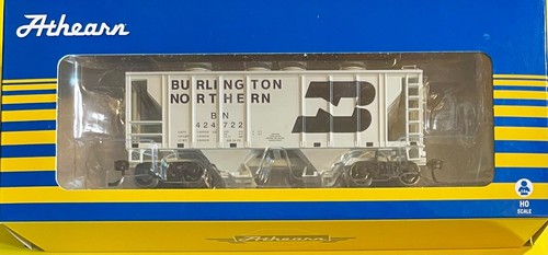 Tolva cubierta Athearn RTR HO 15415 BURLINGTON NORTH PS-2003 2 bahías BN 424722 | Condition: Used