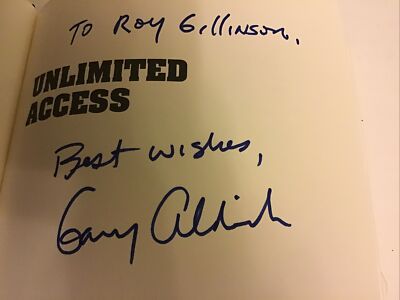 UNLIMITED ACCESS : AN FBI AGENT INSIDE CLINTON WHITE HOUSE .Gary Aldrich SIGNED