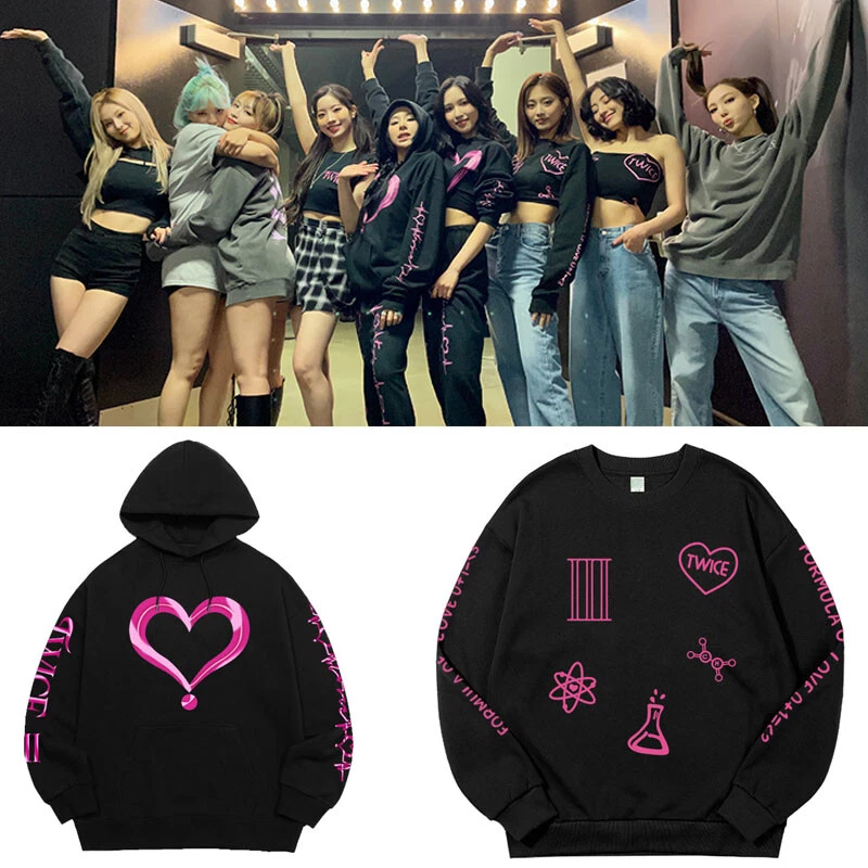 Kpop TWICE 4TH WORLD TOURⅢ Cotton Cap Hoodie Sweater Sweatshirt