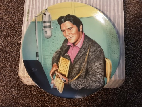 NEW. Elvis Presley Collectible Plate. A Studio Session. See Description - Picture 2 of 5