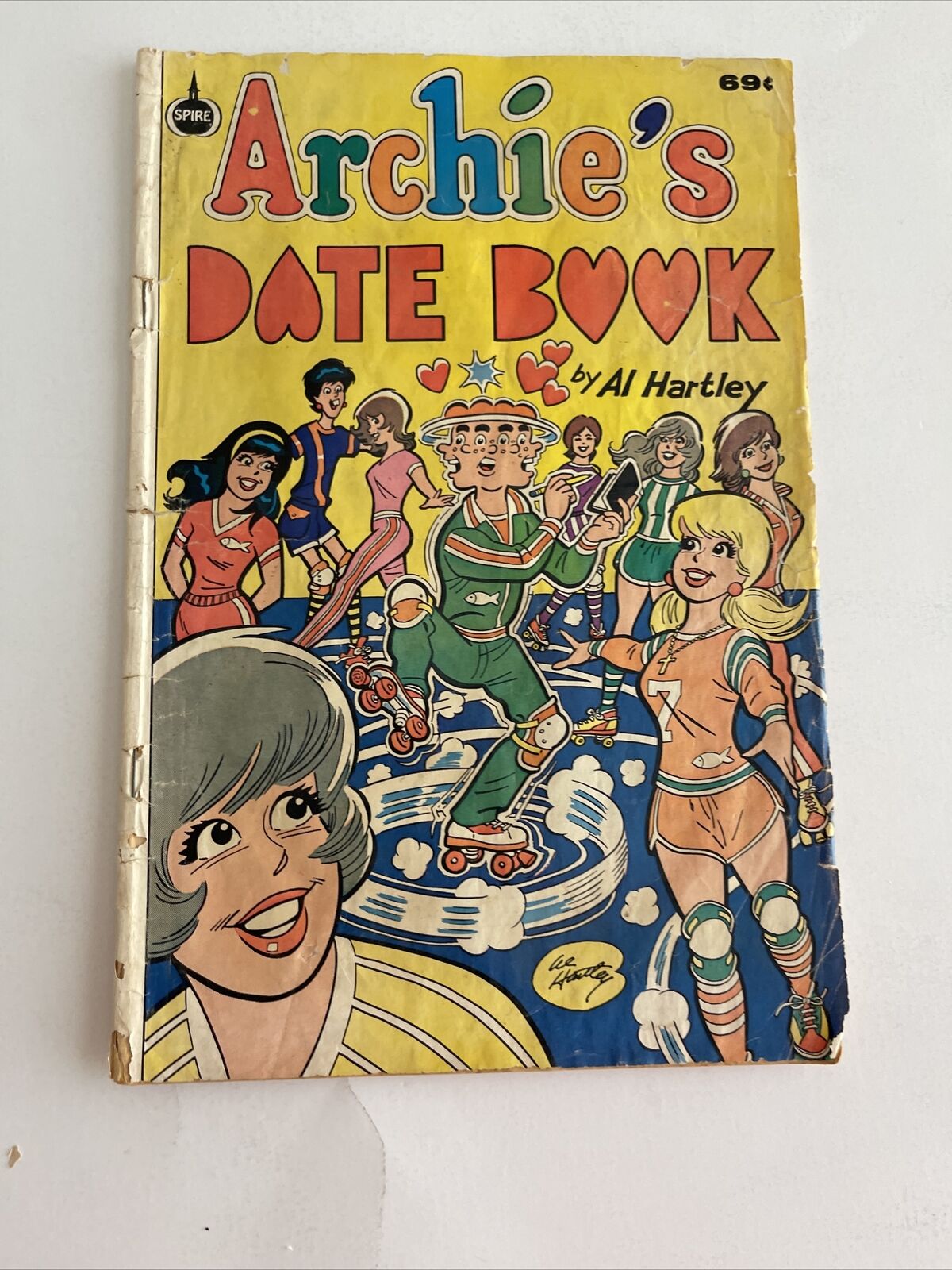 ARCHIE'S DATE BOOK by Al Hartley  69 CENTS 1981 SPIRE Low Print Run