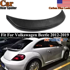 Rear Roof Spoiler Lip Wing Carbon Look Factory Style Fit For 2012-2019 VW Beetle
