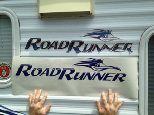 Decal For Sun Valley Road Runner Camper Travel Trailer Bunkhouse Stickers Ebay