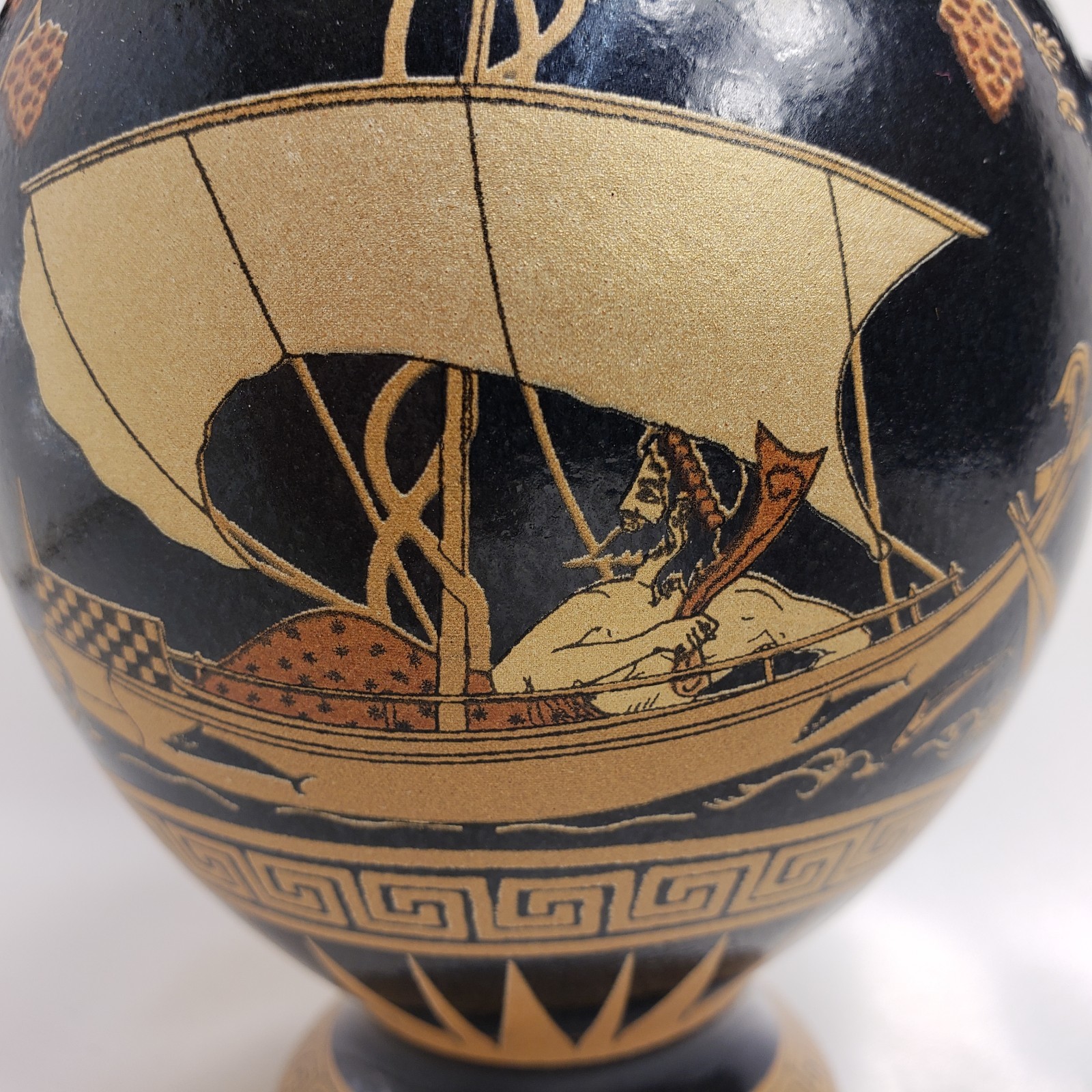 Odysseus Mythology Ancient Greek Art Pottery Vase Amphora eBay