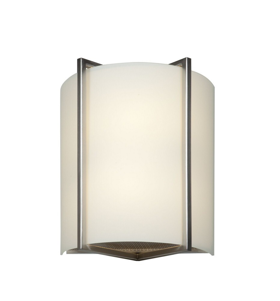 Access Lighting 20451-BS/OPL Vector-Two Light Wall Fixture-11.25 Inches  Tall 641594192193 | eBay