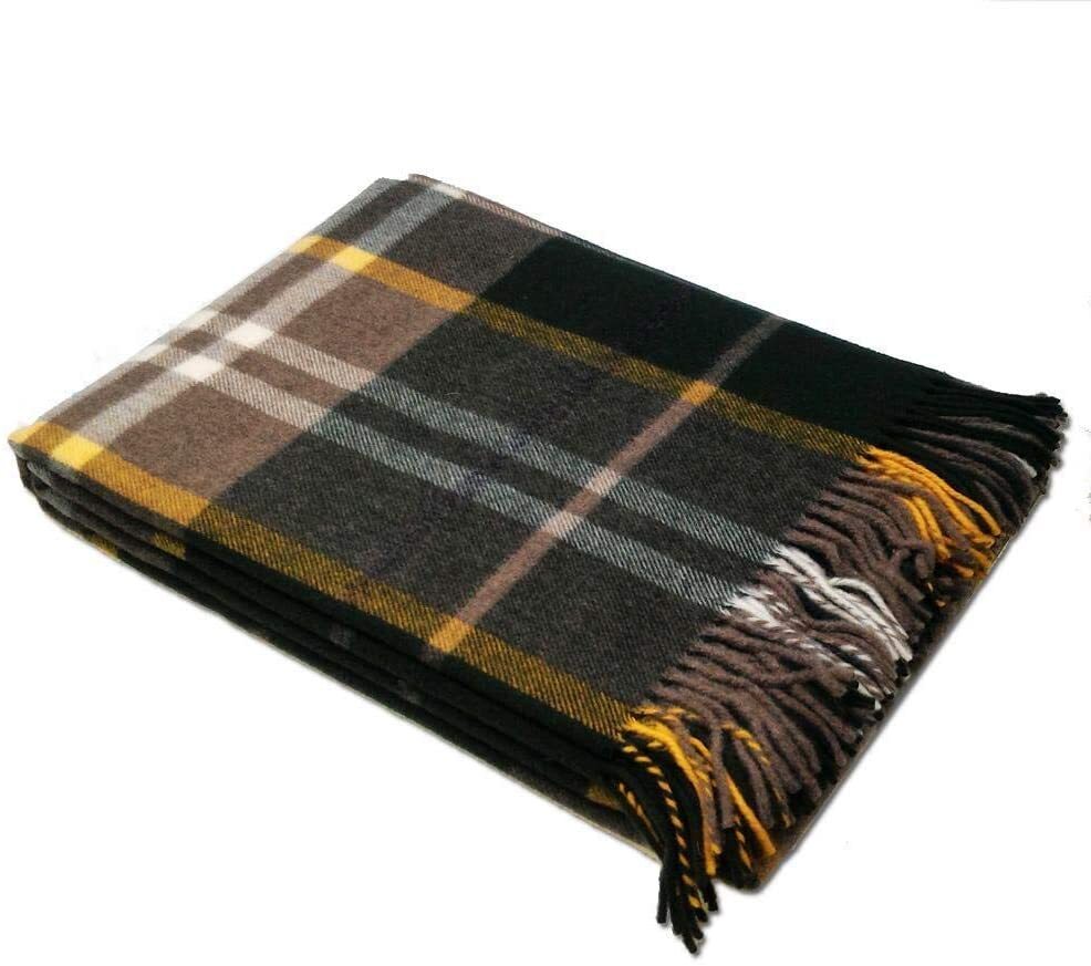 PLAID Kilt Somma cm.130x170 con frange