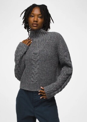 売れ筋商品|||プラーナ ニット&セーター アウター レディース Laurel Creek Sweater - Women's Charcoal PRANA Women's Laurel Creek Sweater | Great Outdoor Shop