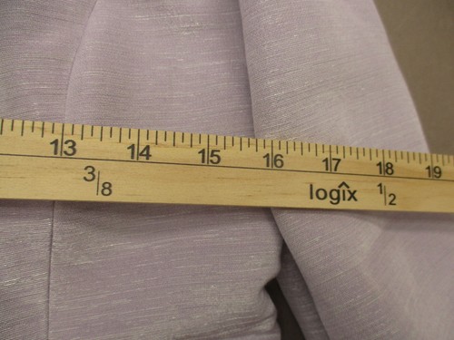 ELLEN TRACY Size 6P Womens Purple Cotton Blend Lined One Button Crop Blazer 602 - Picture 6 of 9