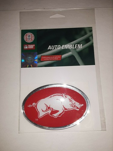 Arkansas Razorbacks NCAA Auto Emblem | eBay