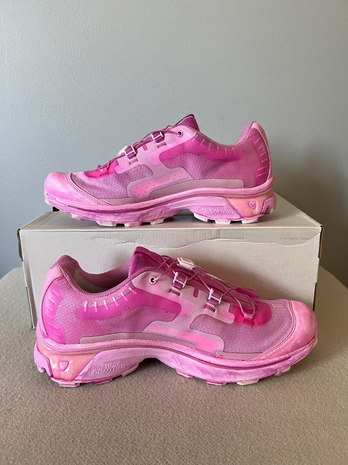 11 By Boris Bidjan Saberi x Salomon Bamba 5 - Size 8.5 - Object Dye Pink - NEW