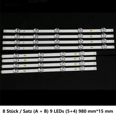 8* LED-Streifen für LG 47 '' innotek DRT 3.0 47LY330C 47LB585V 47LF5610 47LB580V