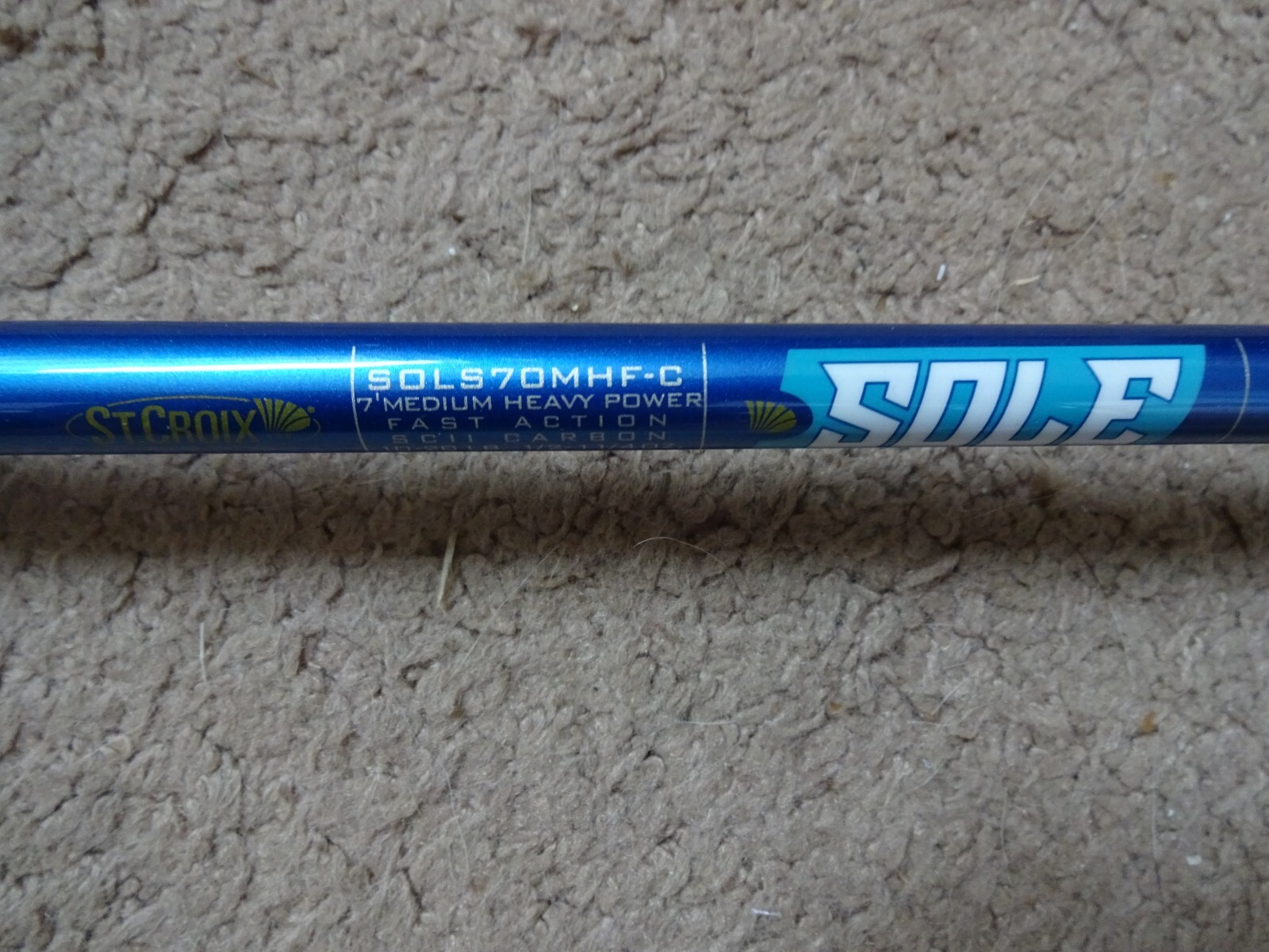 St Croix Sole SOLS70MHFC "B" Stock excellent fishing rod eBay