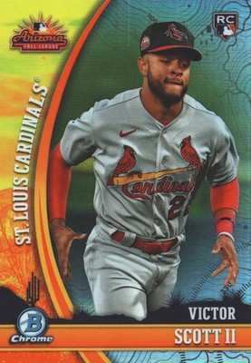 2024 Topps Bowman Chrome AFL Fall Stars Victor Scott II #AFLS-2 St. Louis Cardin