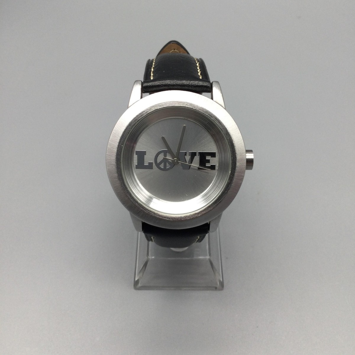 Lucky Brand Watch with Glitter Silver Strap and Black Dial Jefferson Multi Silver Watch | Lucky Brand main image 4