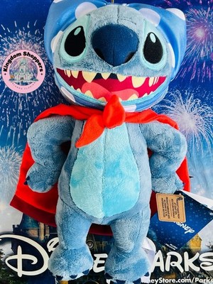 2026 Disney Parks Stitch Super Hero 626 Day With Cape Plush New | eBay