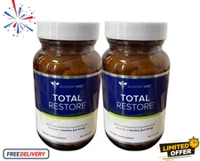 Total Restore - Pack of 2 Gut Health and Gut Lining Support Supplement(180 Caps)