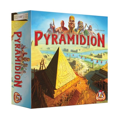 White Goblin Boardgame Pyramidion Box VG+/NM