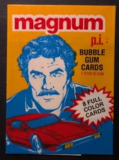 Magnum P.I. 1983 EMPTY Donruss Wrapper
