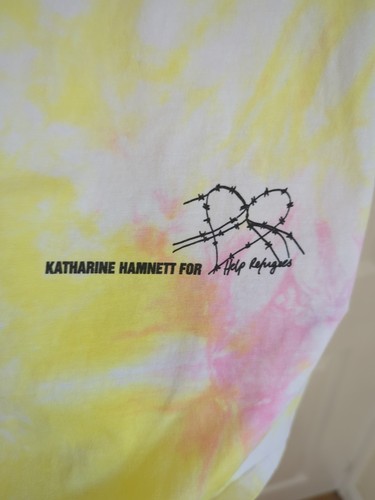 Choose Love Catherine Hamnet Tie-dye Unisex Extra Large Limited Edition T-shirt - Picture 2 of 5