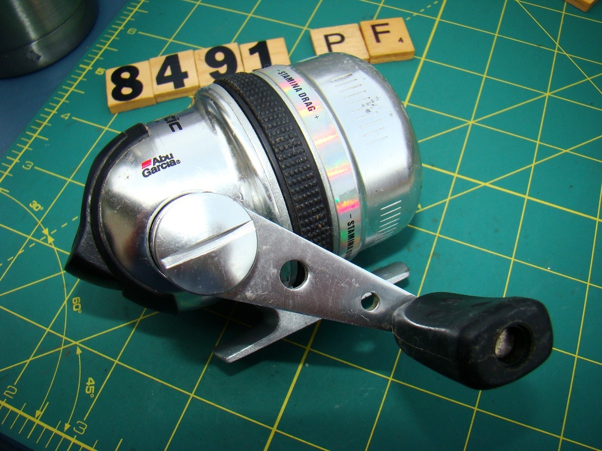 V8491 PF ABU GARCIA 176 ABU-MATIC SPINCAST FISHING REEL | eBay