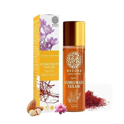 Buddha Natural Kumkumadi Tailam Oil for Glowing Face For Men and Women (7ml)