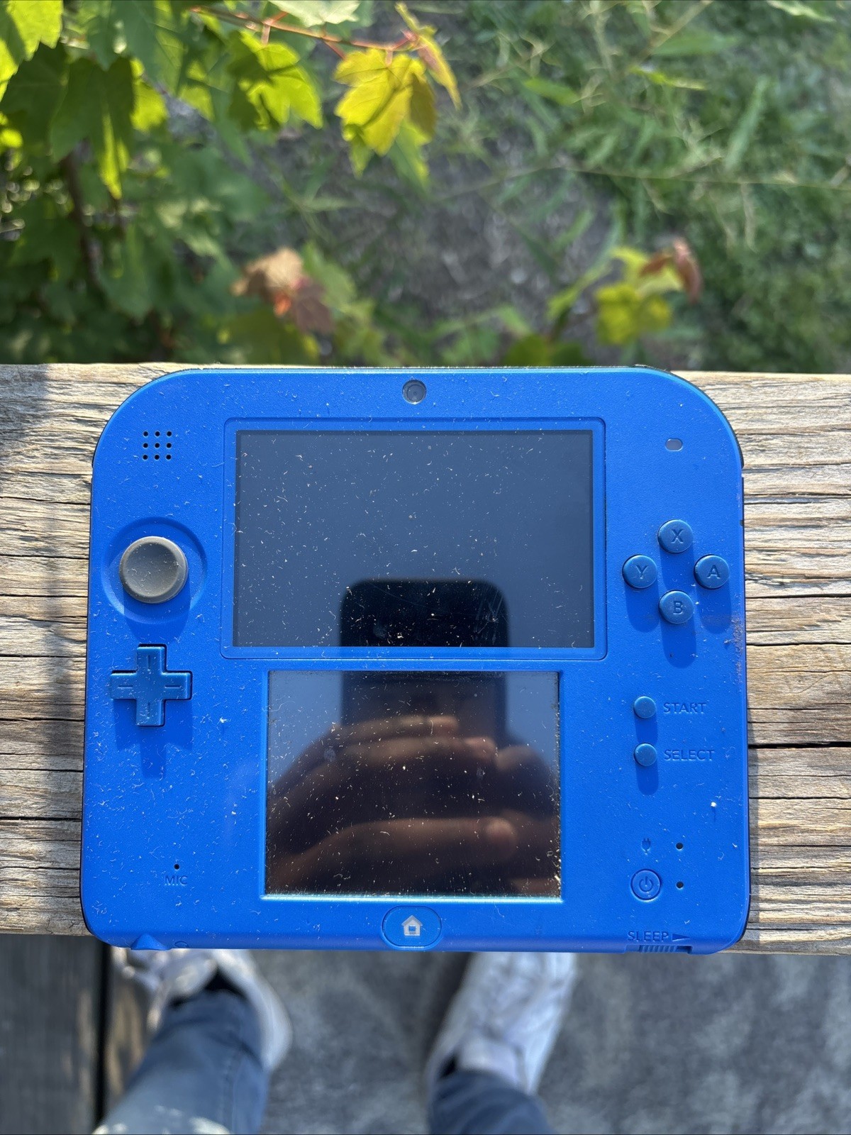Nintendo 2DS Electric Blue 2 Gaming Handheld Nintendo DS GREAT CONDITION