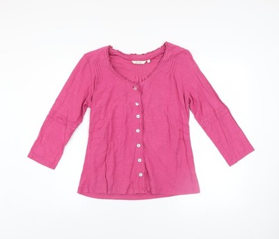 Tunika-Bluse Damen UK Größe S Adini Rosa