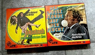 Super 8 Film Der Tolpatsch/Der große Blonde auf der Flucht
