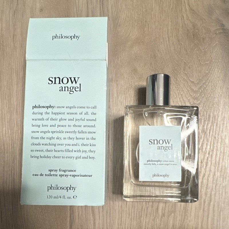 Philosophy Snow Angel Eau de Toilette Spray, Regular Size 4 fl oz (120 mL)