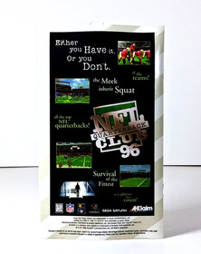 College Slam (Sega Saturn, 1996) CIB Tested