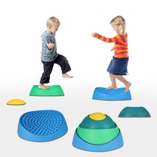 Balance Stepping Stones for Kids - Jumping Steps Stones - for Balance, Exercise
