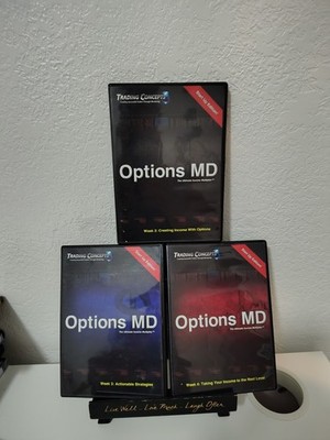 Trading Concepts Options MD Start Up Edition DVD Set Weeks 2 3 4 Stock Market