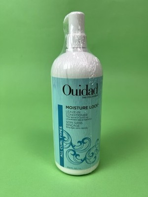 Ouidad Moisture Lock Leave-In Conditioner 33.8 Oz / 1 L - New Sealed