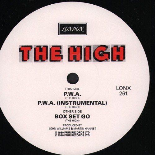 High (Indie Group) Box Set Go 12" vinyl UK London 1990 in pic sleeve LONX261 - Bild 3 von 4