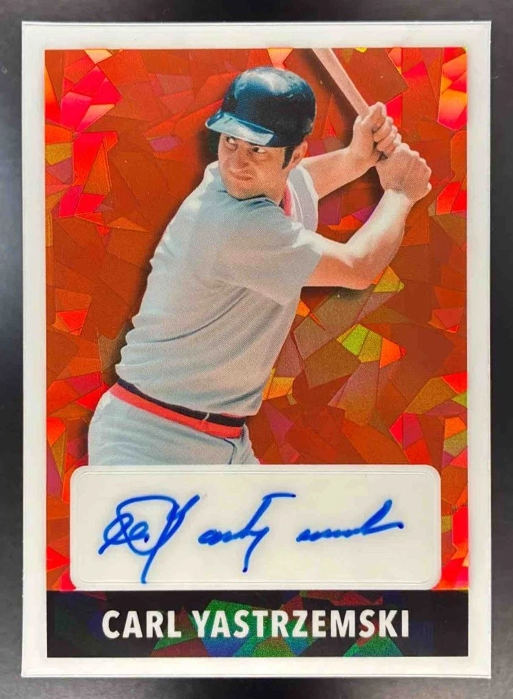 Carl Yastrzemski Autographed Baseball Cards for sale | eBay