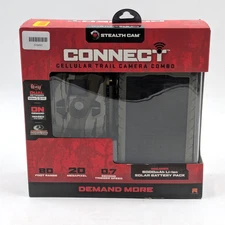 Stealth Cam CONNECT STC-CNCTX Cellular Trail Camera 20MP + 5000mAh Solar Pack