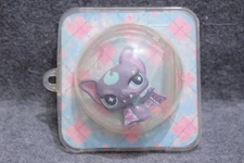 Authentic Littlest Pet Shop LPS No # Punkiest Bat Extreme Pets w/ Display Case